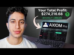 How to Make $10K/Week with Memecoins (Axiom Pro Walkthrough)