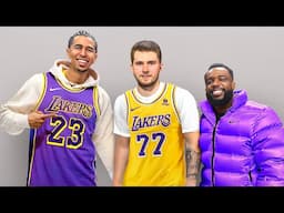 I Went to Luka Doncic's LAKERS DEBUT GAME!