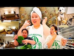 VLOG: sunday reset routine, cleaning my house, cooking dinner, full body pamper, self care, recharge