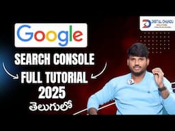 Google Search Console - మీ వెబ్‌సైట్‌ ని గూగుల్ లో ఎలా రిజిస్టర్ చేయాలి (Tutorial in Telugu)