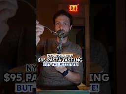 Pasta Tasting Menu in NYC #SummerOnShorts