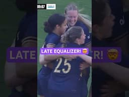 Jordyn Bugg scores an equalizer in the 89th minute! 🤯 #football #highlights #soccer #seattle #goal