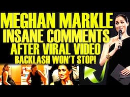 Meghan Markle INSANE RESPONSE After Viral Video BACKLASH Won't STOP As Netflix Panics!