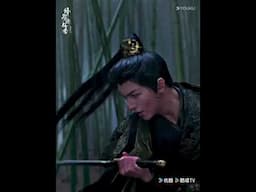 A batalha na floresta de bambam de #LiHongyi! 🤩 #HiddenShadow #cdrama #wangchuran #youku #cdrama