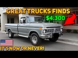 20 Fantastic Trucks Available on Craigslist and Facebook Marketplace! Great Cars
