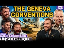 The Gang Gets Recruited To The Military ft. Colonel Butler | Unsubscribe Podcast Ep 216