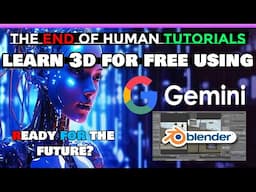 AI GEMINI TAUGHT ME HOW TO USE BLENDER