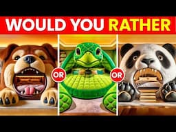 Would You Rather...? Build Your ANIMAL Dream House 🐶🐱🏠🌈✨