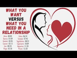 What You Want Versus What You Need In A Relationship