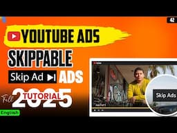 How to Create Skippable Ads on YouTube 2025 | YouTube Ads Campaign Tutorial in English | #youtubeads
