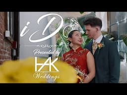 Clarissa & Charles' Intimate Wedding Day Video at The MAAS Building PA | HAK Weddings