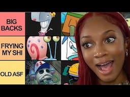 RANKING SPONGEBOB CHARACTERS THAT COULD BEAT MY A**