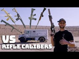 RIFLE CALIBERS & TANNERITE VS Bank Truck