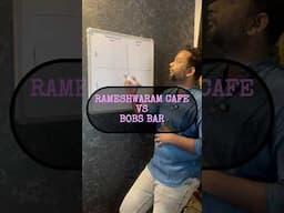 The real Bangalore debate ! Rameshwaram cafe vs Bobs bar