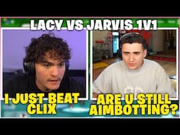 FaZe JARVIS Acts COCKY & CHALLENGES FaZe LACY To a 1v1 WAGER After BEATING CLIX!