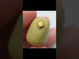 DIY Mini Pineapple out of Clay🍍 #diy #clayart #craft #fruit #art