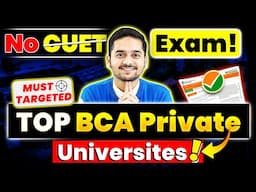 💥Best BCA Private Colleges 2025✅ Top Private BCA Colleges in India! #bca #bcacourse #bcacolleges #yt