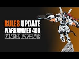 NEW Rules Updates for Warhammer 40k 10th Edition: June Balance Dataslate