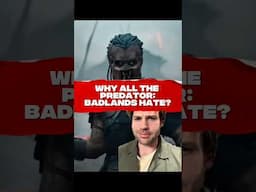 Why is the predator in Predator: Badlands getting so much hate? #predator #predators #alien