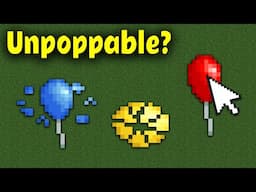 Why do some balloons refuse to pop?
