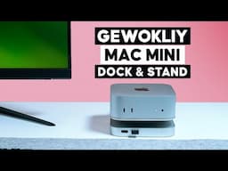 GEWOKLIY Mac Mini Dock and Stand Review - A Must Have Desk Companion!