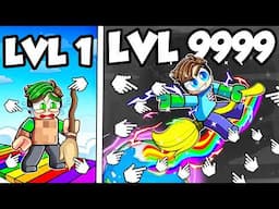 I Became the FASTEST in Broomstick Race Clicker! (roblox)