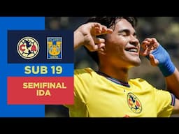 🔴 -  EN VIVO - 🦅 SUB19 - Semifinal: América  VS  Tigres - Ida