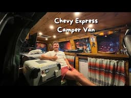 Camping In My Chevy Express Camper Van