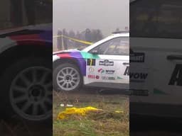 When rallying turns into a slip-n-slide