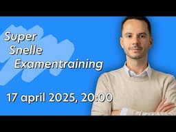 SuperSnelleExamentraining Engels 2025