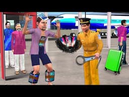 Iphone Smuggling Under Hair Thief Airport Security Caught Hindi Kahaniya Moral Stories Hindi Stories