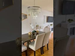 Simple Dining Room Decor🤍#home #homedecor #diningroomdecor