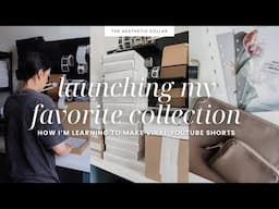 We Got 160+ Orders 🥹🖤 | Figuring Out Viral YouTube Shorts | Studio Vlog | No. 42 | Small Business