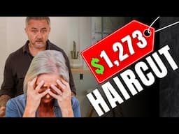 Most EXPENSIVE Haircut She's Ever Had: HUGE MISTAKE?