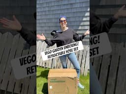Retractable Hose Reel Set | Vego Garden Unboxing