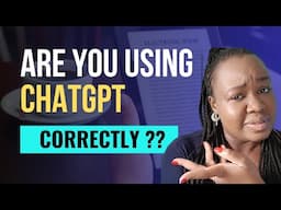 How to use CHATGPT correctly to write your eBooks