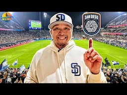 Attending My First SAN DIEGO FC Match at Snapdragon Stadium - SDFC Vlog