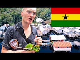 EATING MONKEY TAIL IN GHANA'S LAST FLOATING VILLAGE 🇬🇭