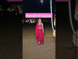What it's like to celebrate Navratri in Gujarat! Foreigner experiencing Navratri!