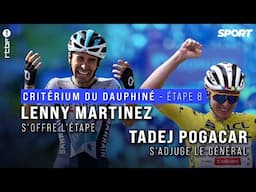 Critérium du Dauphiné : Pogacar vainqueur du général, Lenny Martinez prend la 8e étape (résumé)