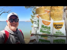 Eating Allsups Burritos After Hiking Lake Texoma