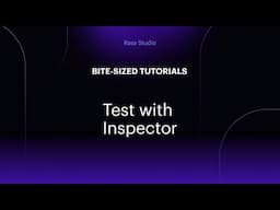 Test with Inspector Mode