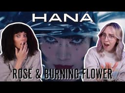 FIRST TIME REACTING TO HANA | 'ROSE' and 'Burning Flower' MVs