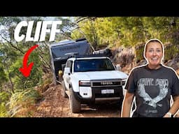 Impossible To Turn Around! Road Turns 4WD (Scary)
