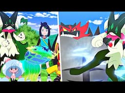 Liko And Meowscarada VS Nyabiko And Incineroar - Pokemon Horizons Episode 93 AMV