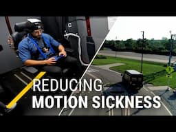 Aftermarket and OEM solutions for reducing motion sickness effects in vehicle passengers