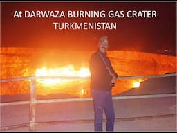 Dr.T N SURESH KUMAR AT DARWAZA BURNING GAS CRATER