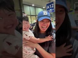 so happy to see mommy