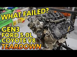 "BAD" 2018 Ford F-150 5.0 Gen3 Coyote Teardown. Why Did They Replace This Engine? OVER THIS?