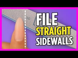 Stop Filing Crooked Nails | Master the Angle for Perfect Sidewalls